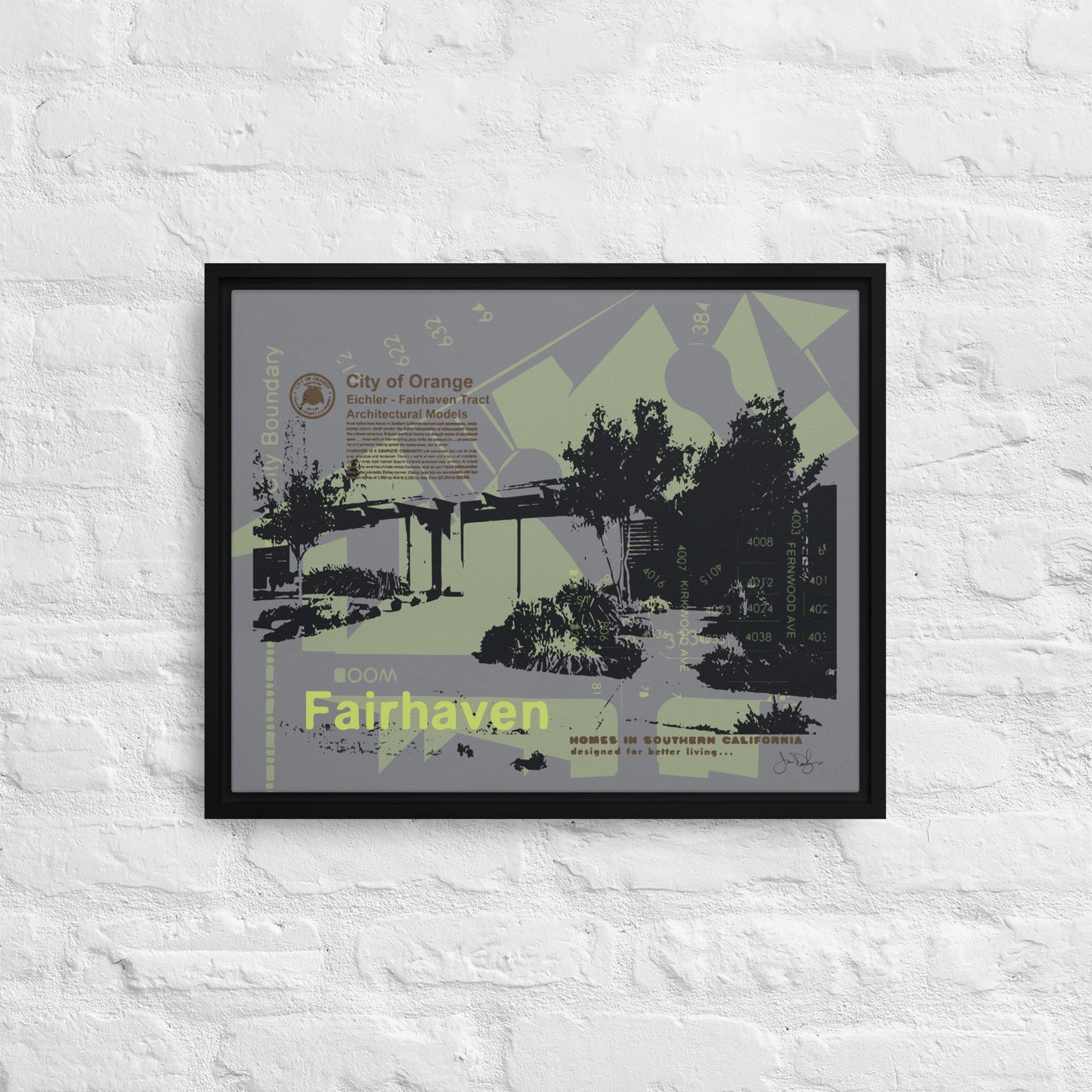 Finding Fairhaven Digital Print on Canvas