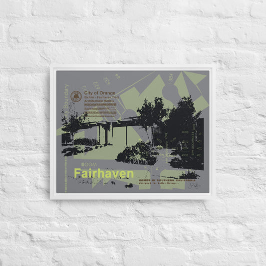 Finding Fairhaven Digital Print on Canvas