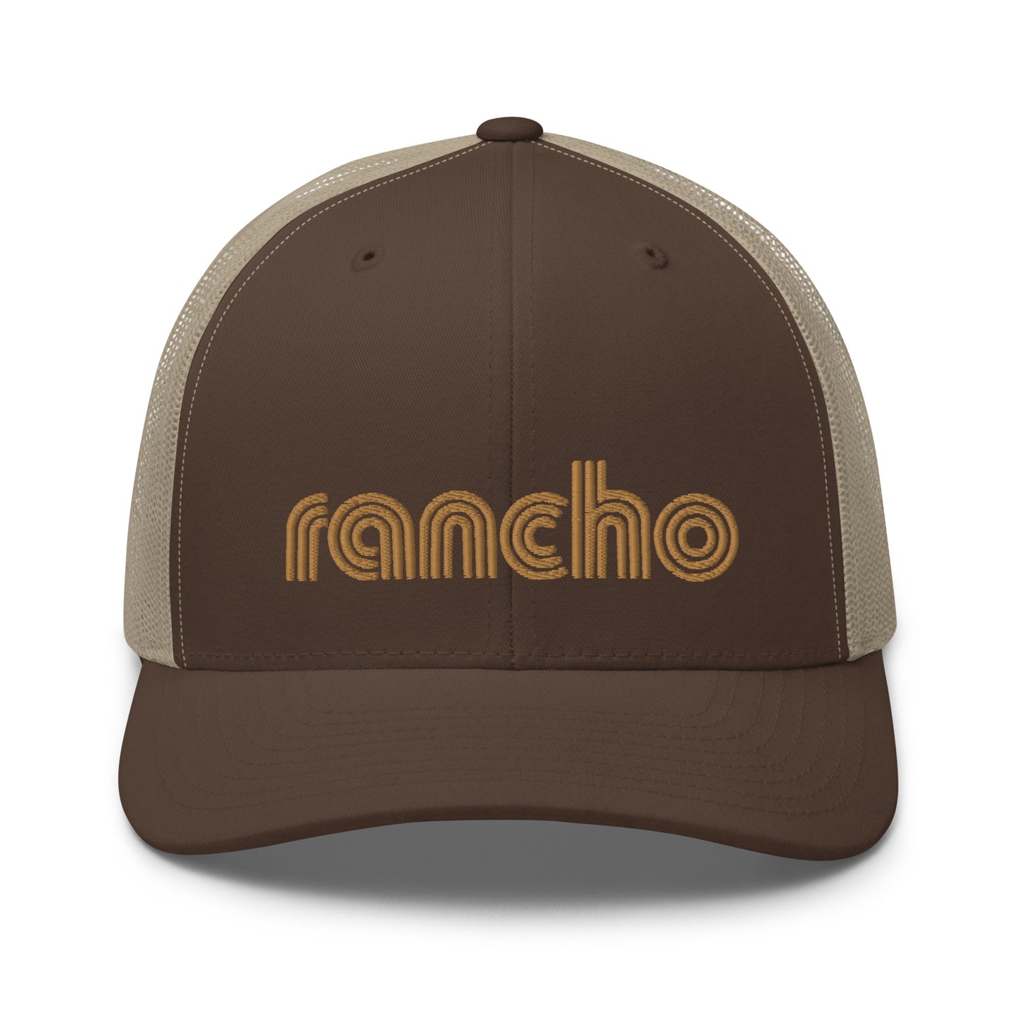 Rancho Trucker Cap- Gold Embroidery